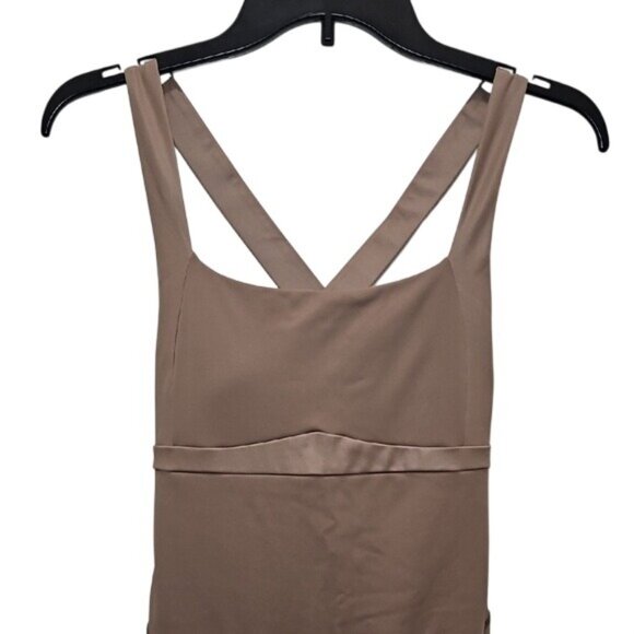 Topissima Nicole Jumpsuit Small New Women's Gym Yoga Workout Pilates Neutral - Picture 2 of 9